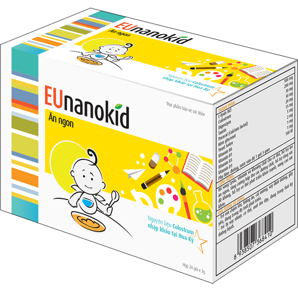 Thực phẩm bảo vệ sức khoẻ cốm EunanoKid Ăn ngon
