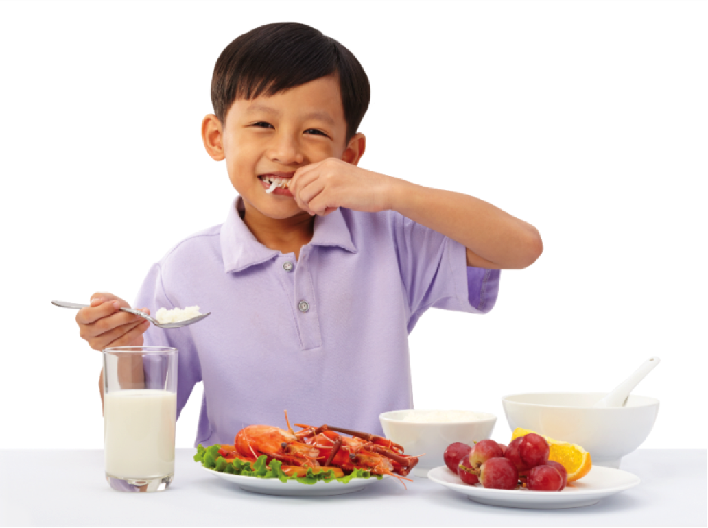 Chế độ dinh dưỡng cho trẻ chậm lớn