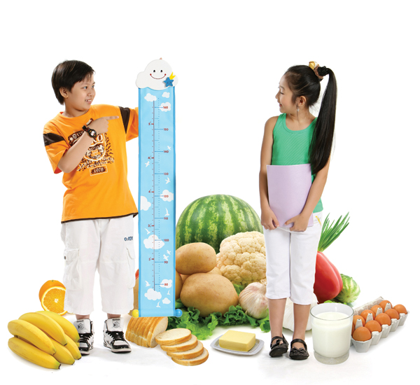 thực phẩm giúp bé tăng chiều cao